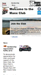 Mobile Screenshot of manxclub.com